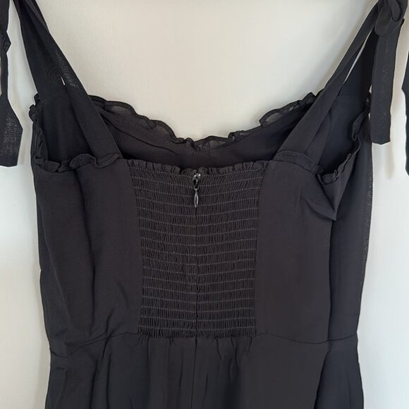 NEW Reformation Nikita Midi Dress in Black | size 4 - Picture 12 of 13